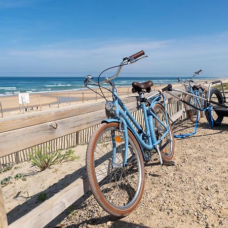 Appartement A Deux Pas De La Mer, Biscarrosse Plage - 4 Pers. - Terrasse Et Parking Inclus - Fr-1-319-447 エクステリア 写真