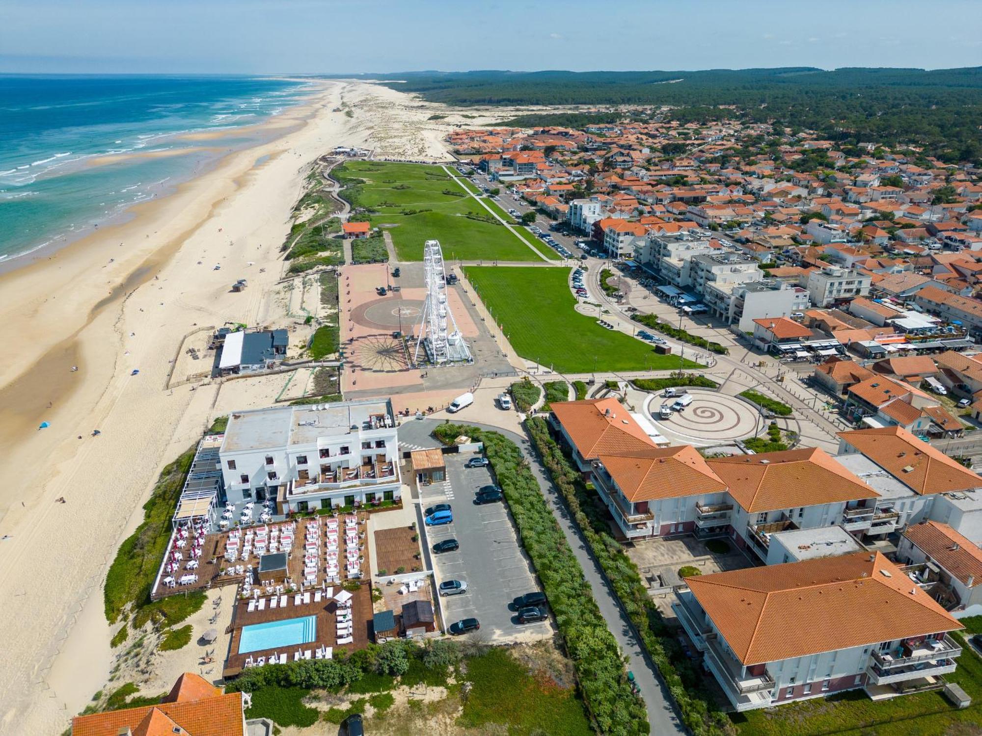 Appartement A Deux Pas De La Mer, Biscarrosse Plage - 4 Pers. - Terrasse Et Parking Inclus - Fr-1-319-447 エクステリア 写真